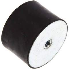 GPC 7550 Gummi-Metall-Puffer beidseitig mit Innengewinde M 12 (10 tief)