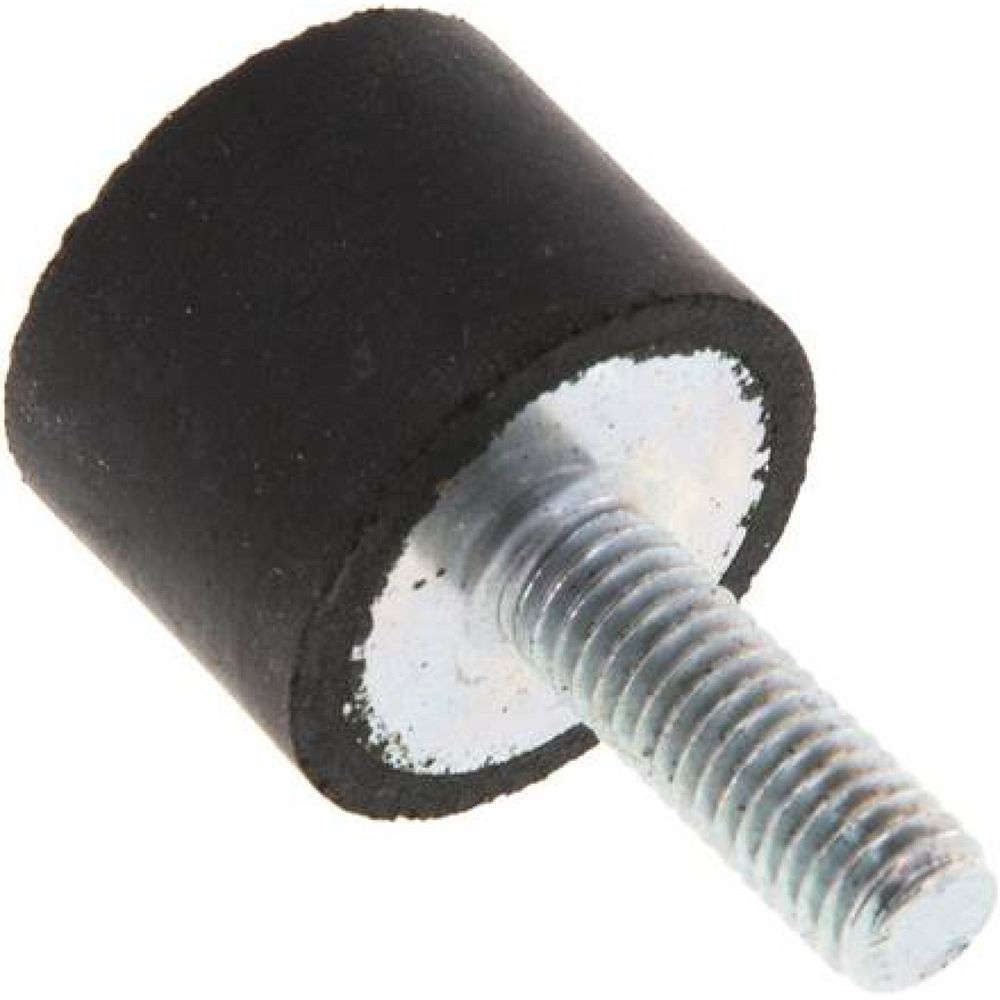 GPD 2015 Gummi-Metall-Puffer einseitig mit Gewindestift M 6 x 18