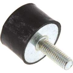 GPD 3020 Gummi-Metall-Puffer einseitig mit Gewindestift M 8 x 23