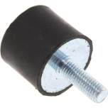 GPD 3025 Gummi-Metall-Puffer einseitig mit Gewindestift M 8 x 23