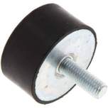 GPD 4020 Gummi-Metall-Puffer einseitig mit Gewindestift M 8 x 23