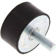 GPD 4020 Gummi-Metall-Puffer einseitig mit Gewindestift M 8 x 23