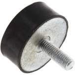 GPD 5020 Gummi-Metall-Puffer einseitig mit Gewindestift M 10 x 28