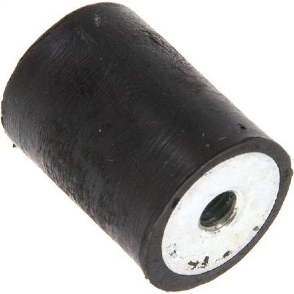 GPE 1520 Gummi-Metall-Puffer einseitig mit Innengewinde M 4 (4 tief)