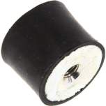 GPE 2520 Gummi-Metall-Puffer einseitig mit Innengewinde M 6 (6 tief)