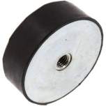 GPE 7525 Gummi-Metall-Puffer einseitig mit Innengewinde M 12 (10 tief)
