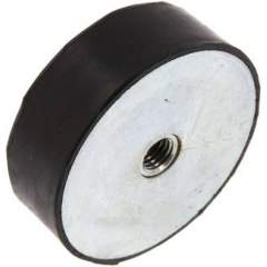 GPE 7525 Gummi-Metall-Puffer einseitig mit Innengewinde M 12 (10 tief)