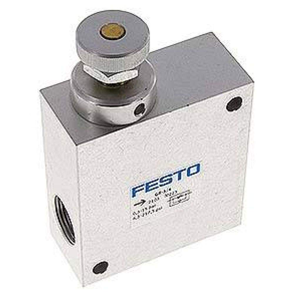 Festo 2103. One-way flow control valve GR-3/4