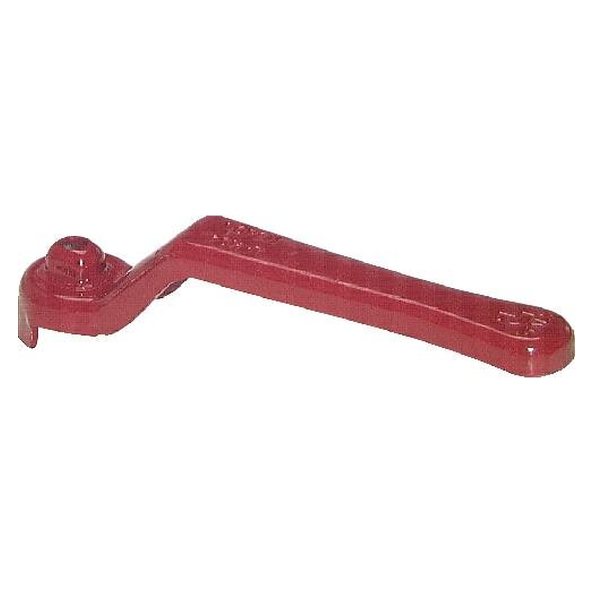Griff für Kugelhahn, Messing vernickelt, Ersatzgriff, Dichtung PTFE / NBR