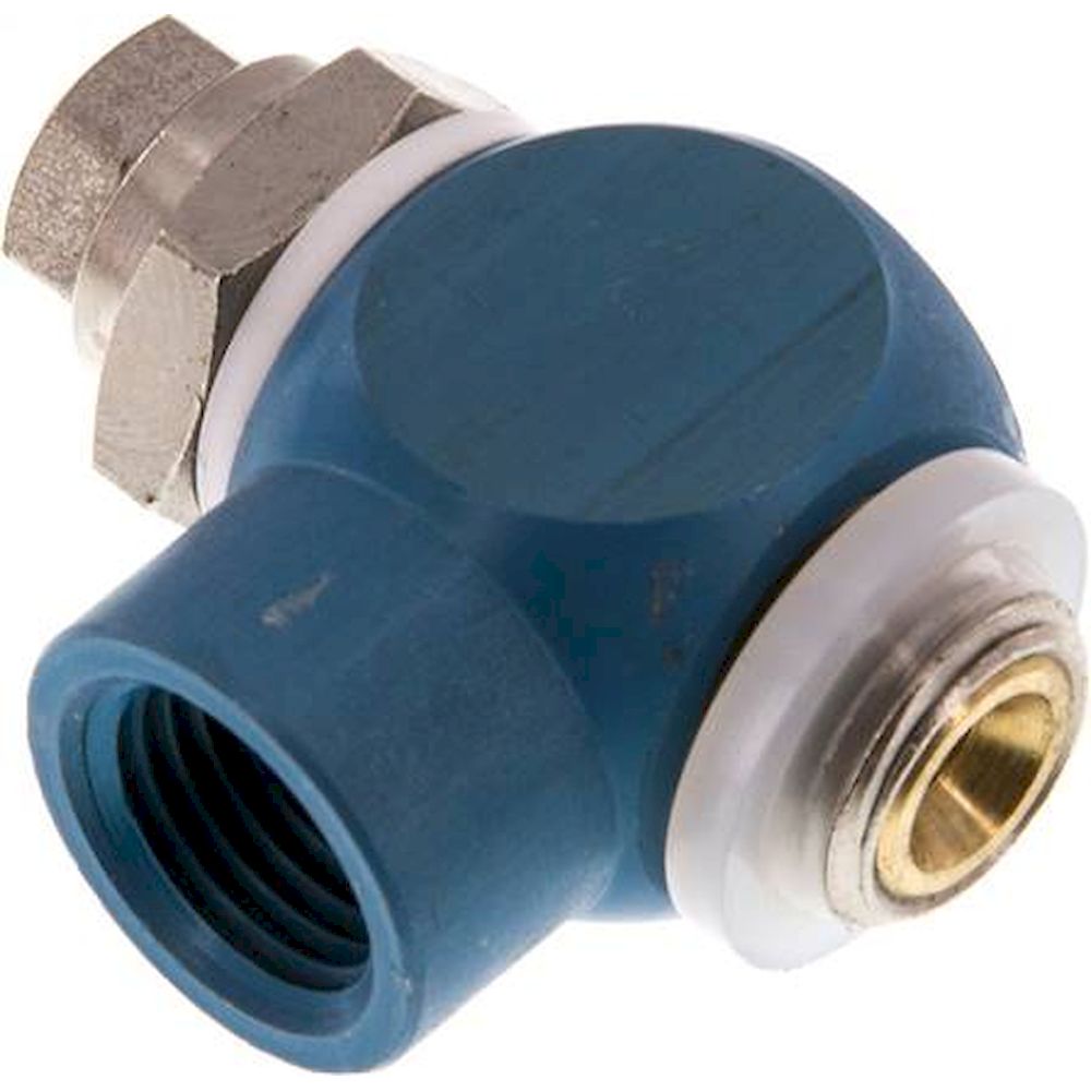 GRL-14-A-KO. Flow control silencer G 1/4", Exhaust air flow controlling (B)