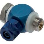 GRLD-186-A. Flow control silencer G 1/8"-8x6 mm, Supply air and exhaust air flow controlling (C)