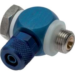 GRLD-184-A. Flow control silencer G 1/8"-6x4 mm, Supply air and exhaust air flow controlling (C)