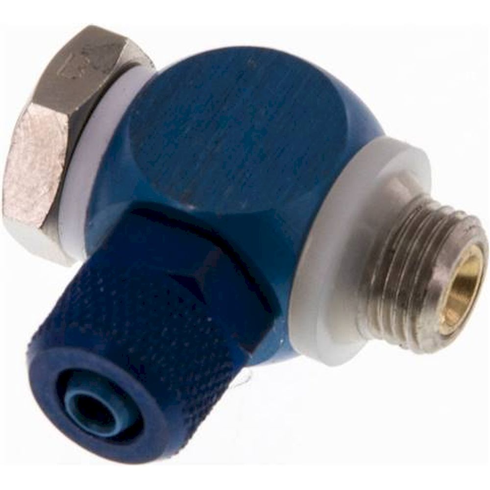 GRL-184-A. Flow control silencer G 1/8"-6x4 mm, Exhaust air flow controlling (B)