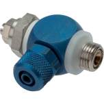 GRLA 148 A KO. Drosselrückschlagventil G 1/4"-10x8mm, zuluftregelnd (A)