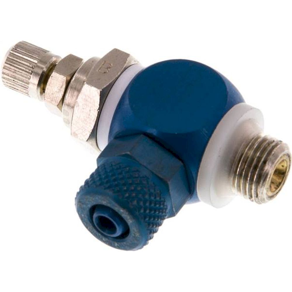 GRL 184 A KOR. Drosselrückschlagventil G 1/8"-6x4mm, abluftregelnd (B)