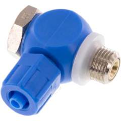 GRL 184 K. Drosselrückschlagventil G 1/8"-6x4mm, abluftregelnd (B)