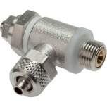 GRL 144 MSV KO. Drosselrückschlagventil G 1/4"-6x4mm, abluftregelnd (B)