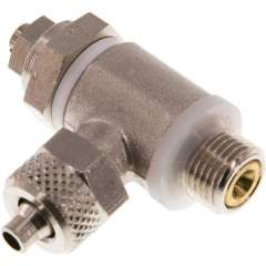 GRL 184 MSV KOR. Drosselrückschlagventil G 1/8"-6x4mm, abluftregelnd (B)