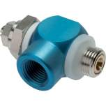 GRLA-14-A-KO. Flow control silencer G 1/4", Supply air flow controlling (A)