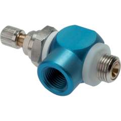 GRLA 18 A KOR. Drosselrückschlagventil G 1/8", zuluftregelnd (A)