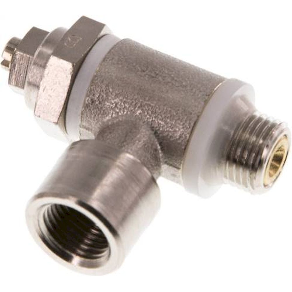 GRL-18-MSV-KO. Flow control silencer G 1/8", Exhaust air flow controlling (B)