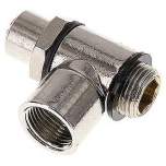 GRL-38-MSV. Flow control silencer G 3/8", Exhaust air flow controlling (B)