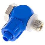 GRLA 186 K. Drosselrückschlagventil G 1/8"-8x6mm, zuluftregelnd (A)