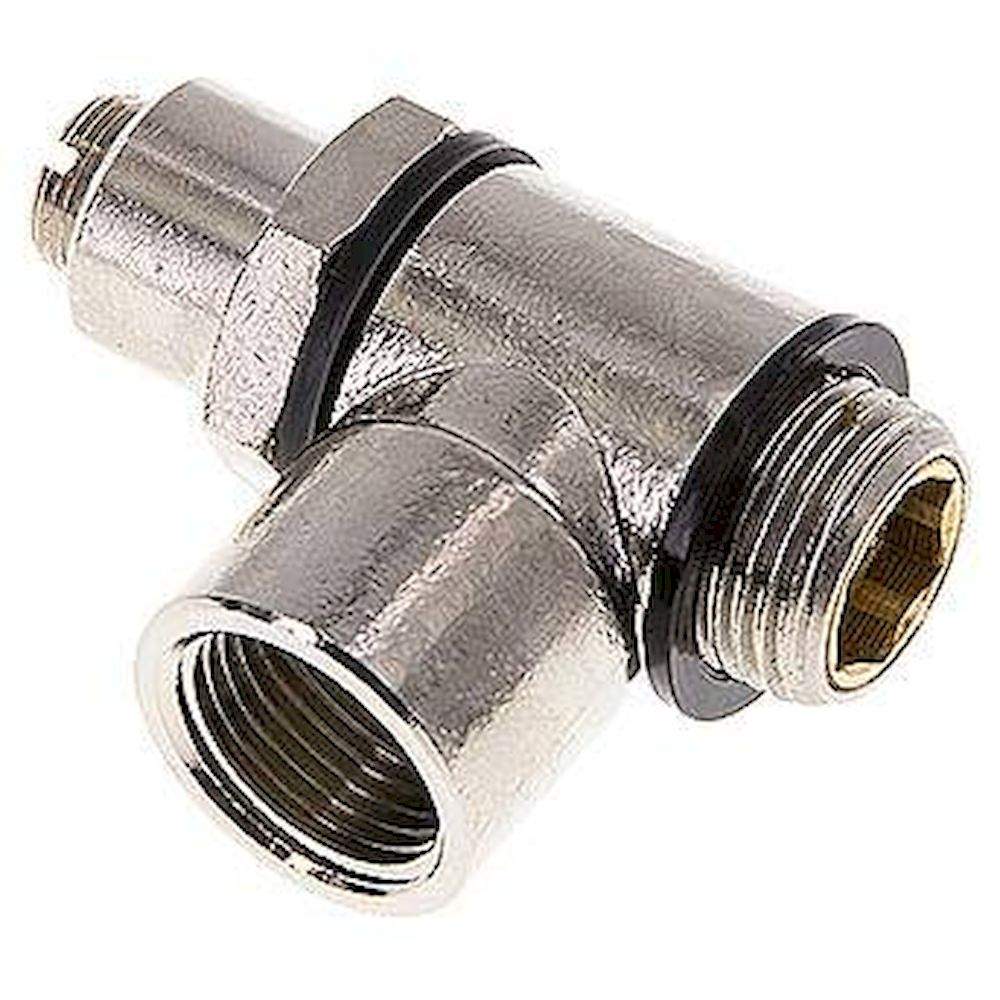 GRLA-38-MSV. Flow control silencer G 3/8", Supply air flow controlling (A)