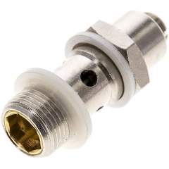 GRLA 3/8. Drosselhohlschraube G 3/8", zuluftregelnd (A), Schlitzschraube (mit Schraubendreher einstellbar)