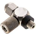 GRLA 53 MSV. Drosselrückschlagventil M 5-4,3x3mm, zuluftregelnd (A)