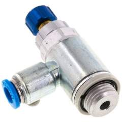 Festo 534338. One-way flow control valve GRLA-1/4-QS-6-RS-D