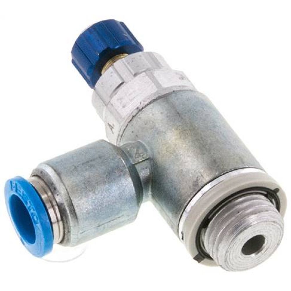 Festo 534339. One-way flow control valve GRLA-1/4-QS-8-RS-D