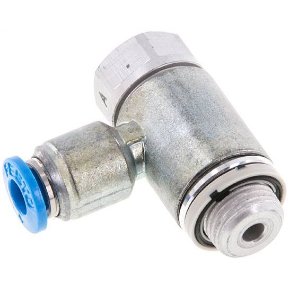 Festo 193143. One-way flow control valve GRLA-1/8-QS-4-D