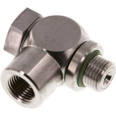 GRLD-18-ES. Flow control silencer G 1/8", Supply air and exhaust air flow controlling (C)