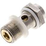 GRLD 3/8. Drosselhohlschraube G 3/8", zu- und abluftregelnd (C), Schlitzschraube (mit Schraubendreher einstell