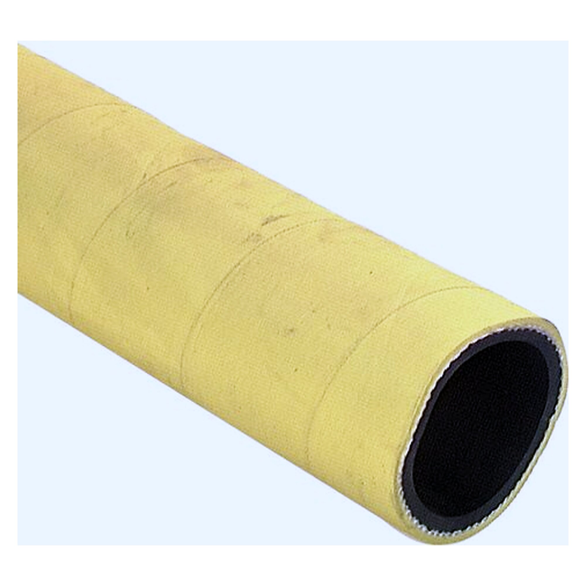 Druckluft-Wasser Gummischlauch 76 (3")x95mm, gelb, Schlauchdurchmesser (innen) 76 (3") mm