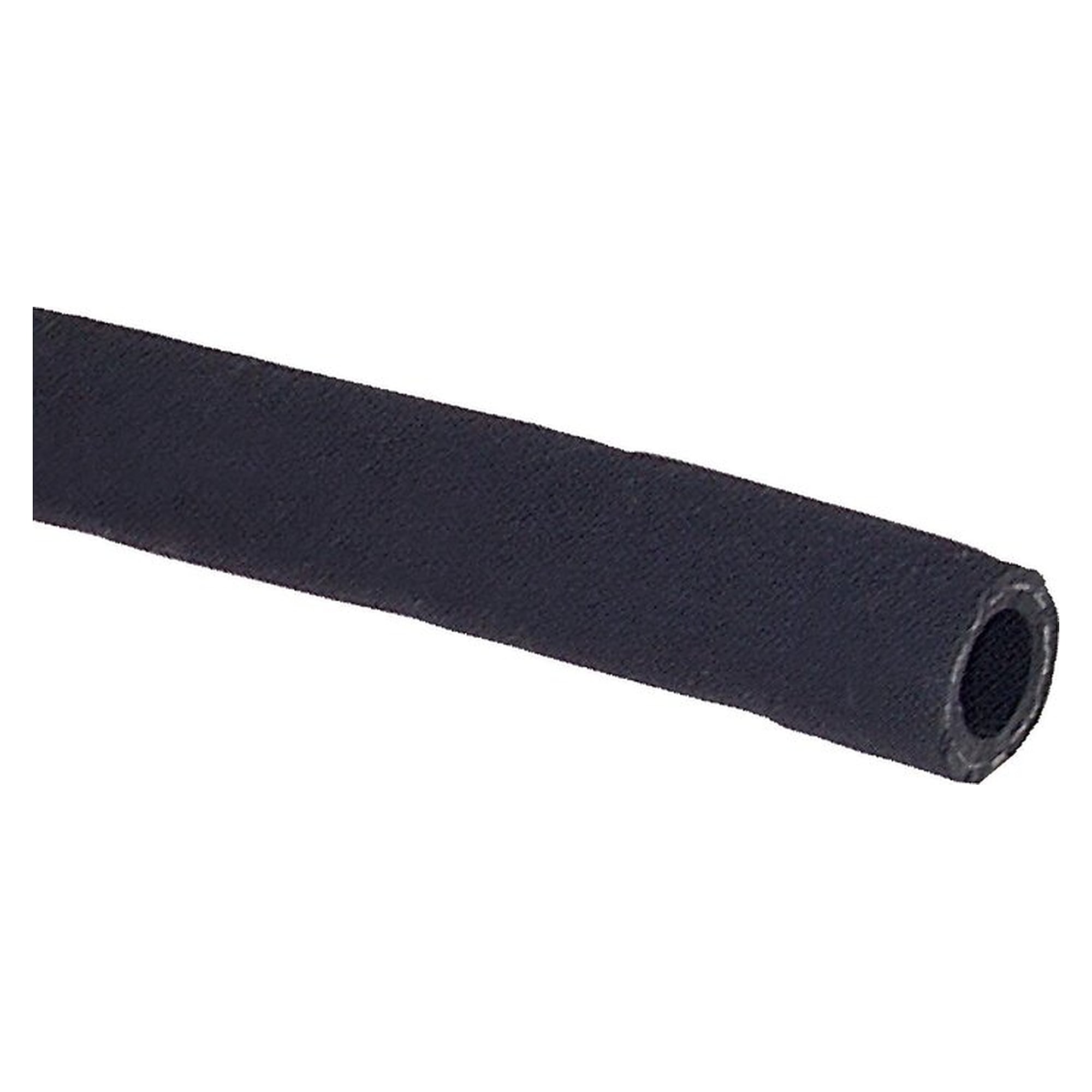 Rubber hose, hose bore 6.4 mm, synthetic rubber with textile reinforcement, -0.95 bis 24 bar