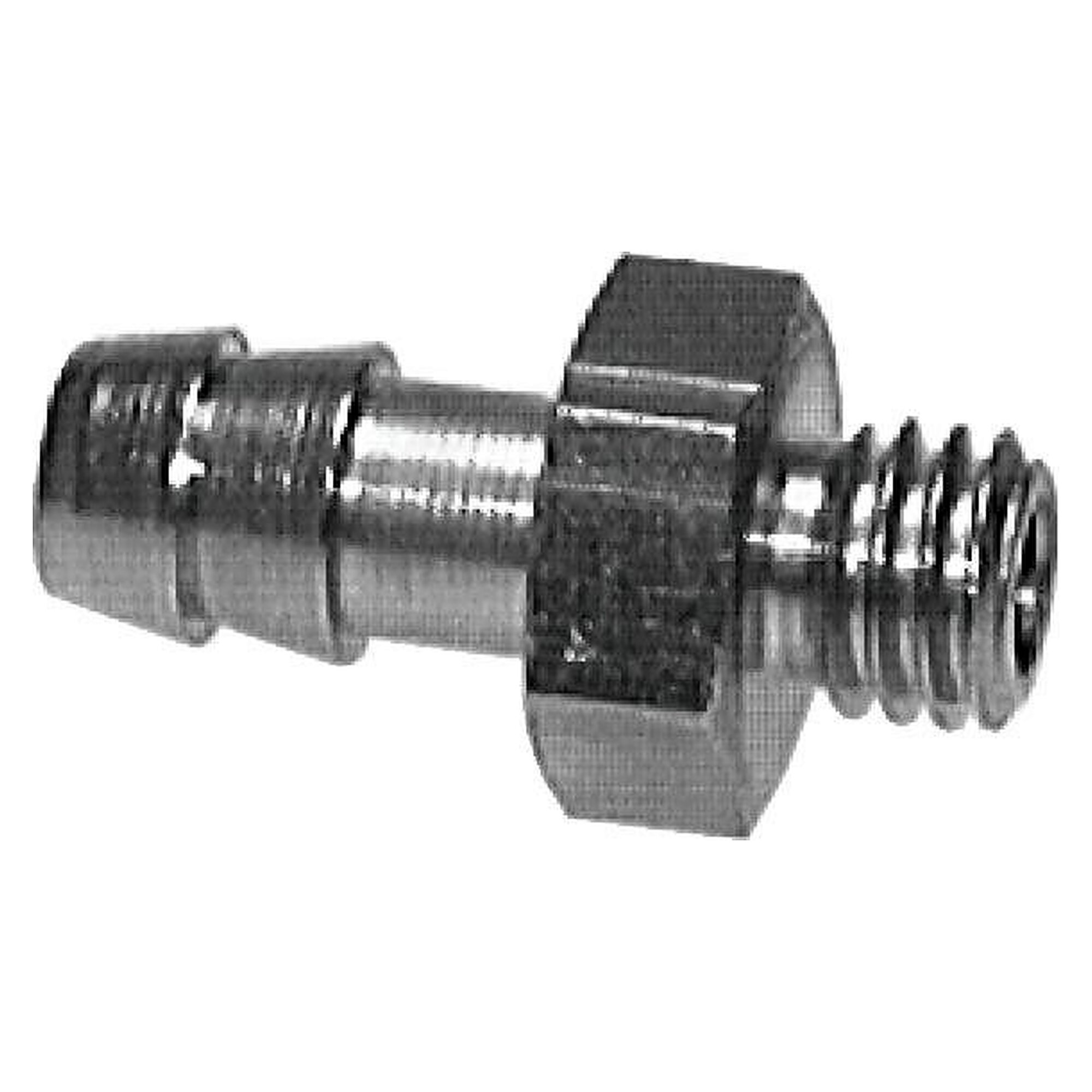 Gewindetülle mit Innenkonus, Gewinde M 3, Schlauch 3 mm, 1.4571