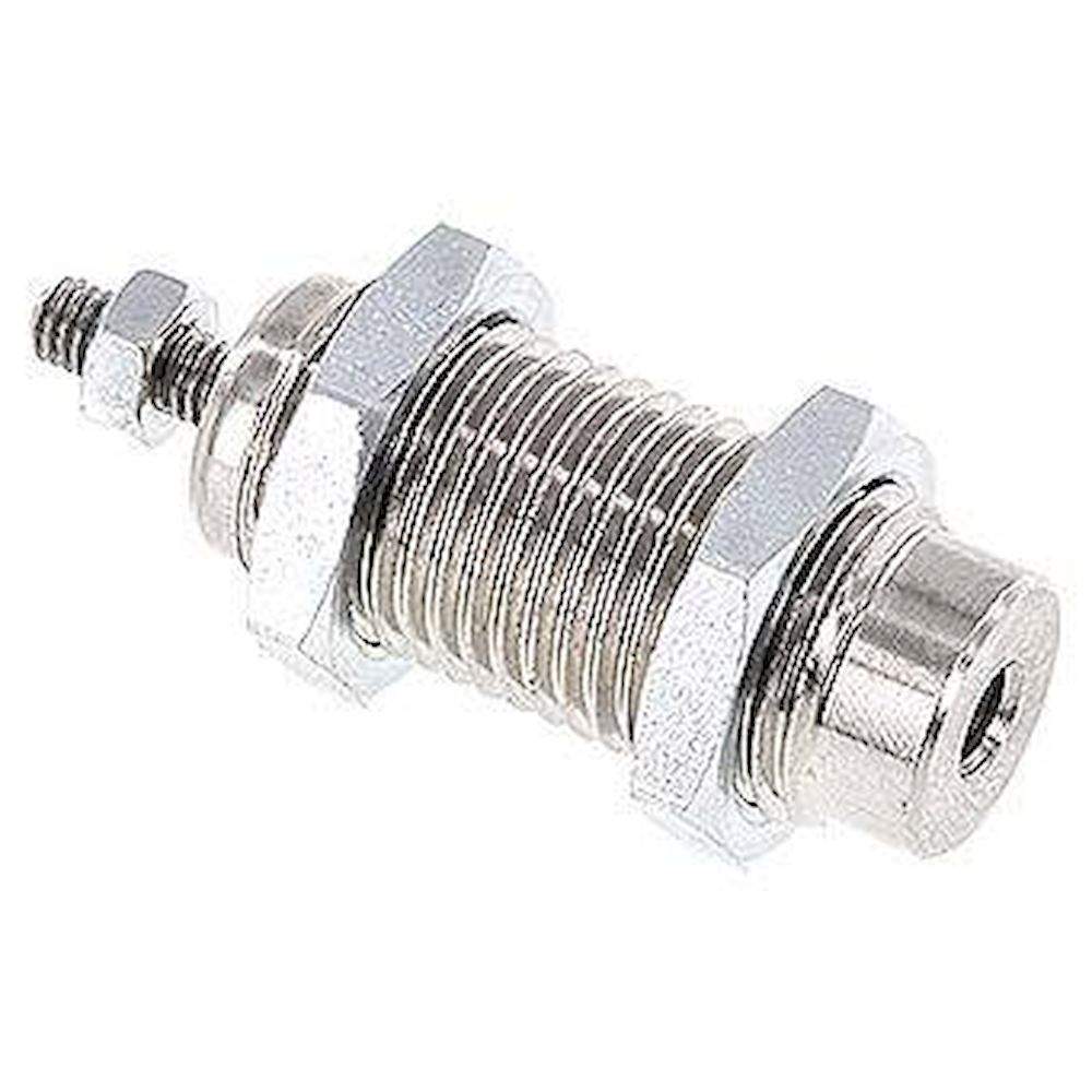 Einschraub-Pneumatikzylinder Kolben 10mm, 15mm Hub