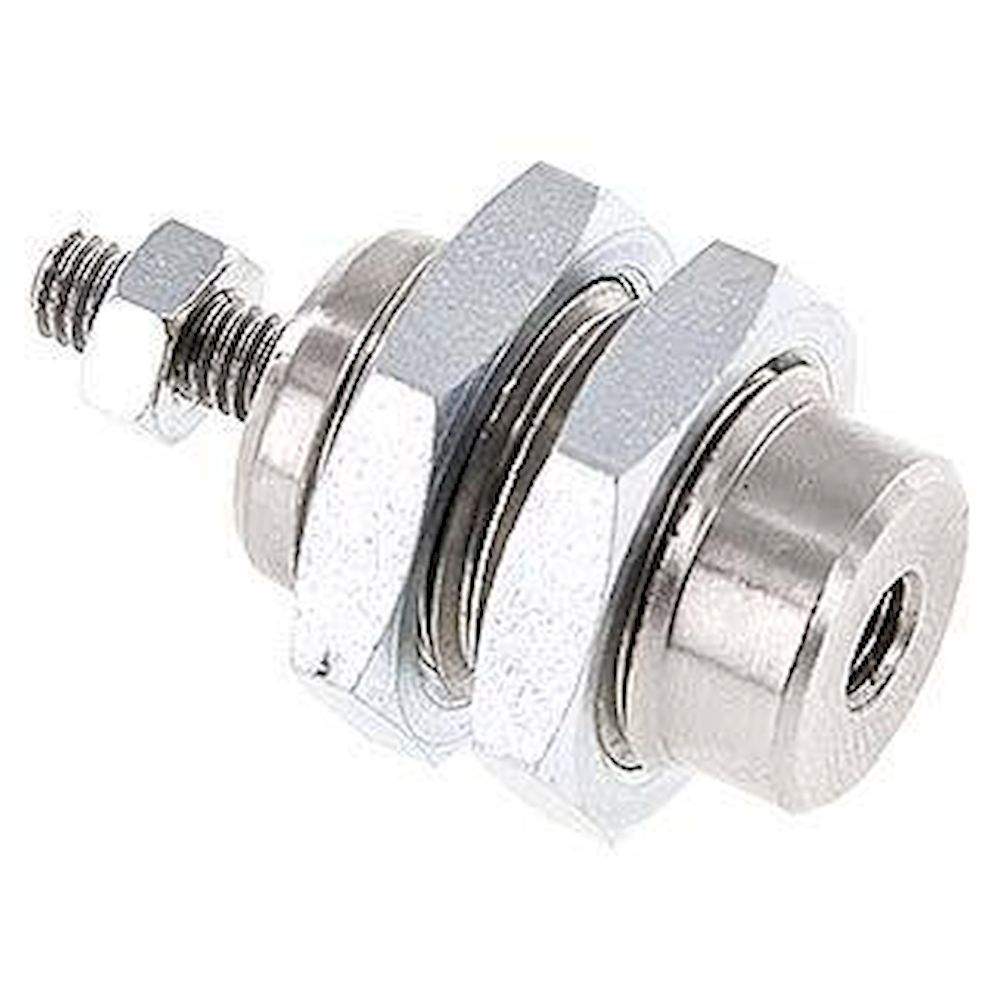 Einschraub-Pneumatikzylinder Kolben 10mm, 5mm Hub