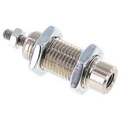 Einschraub-Pneumatikzylinder Kolben 6mm, 10mm Hub