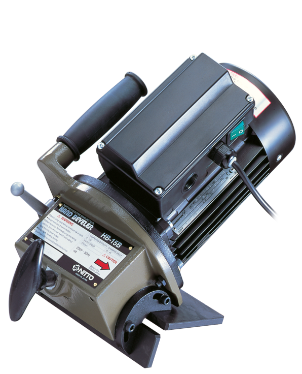 Nitto Kohki HB-15B 230V. Portable Edge Milling Cutter - Hand Beveler