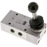 Airtec HF-14-310. 3/2-way hand lever valve, spring return, G 1/4", Standard