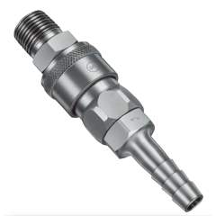 Nitto Kohki HI Cupla 2 way type. Schnellkupplung TW-20SH, Steel, NBR