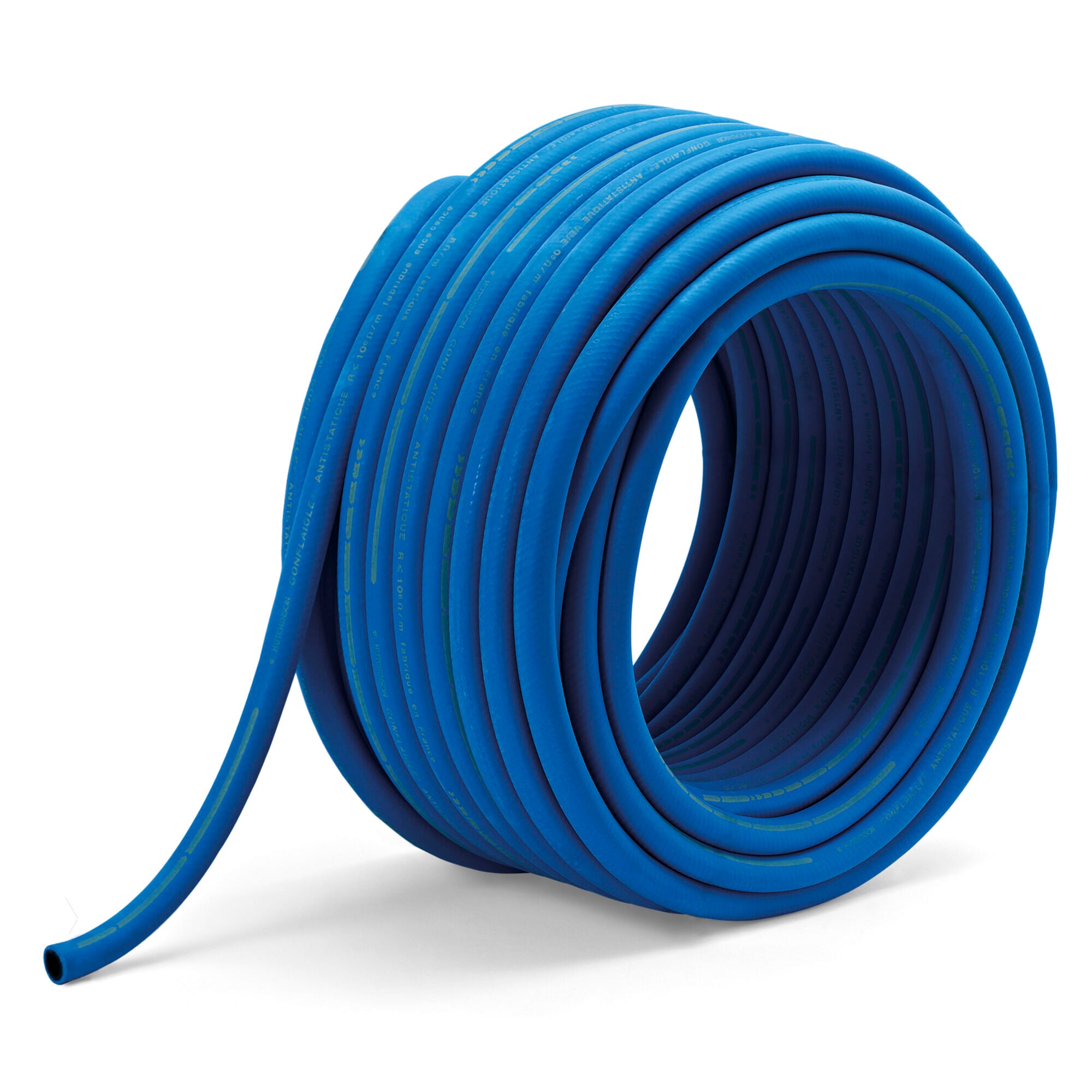 Compressed air hose, braided PUR, 11 x 16 mm, 100 m, 12 bar, blue - Cejn 199581600