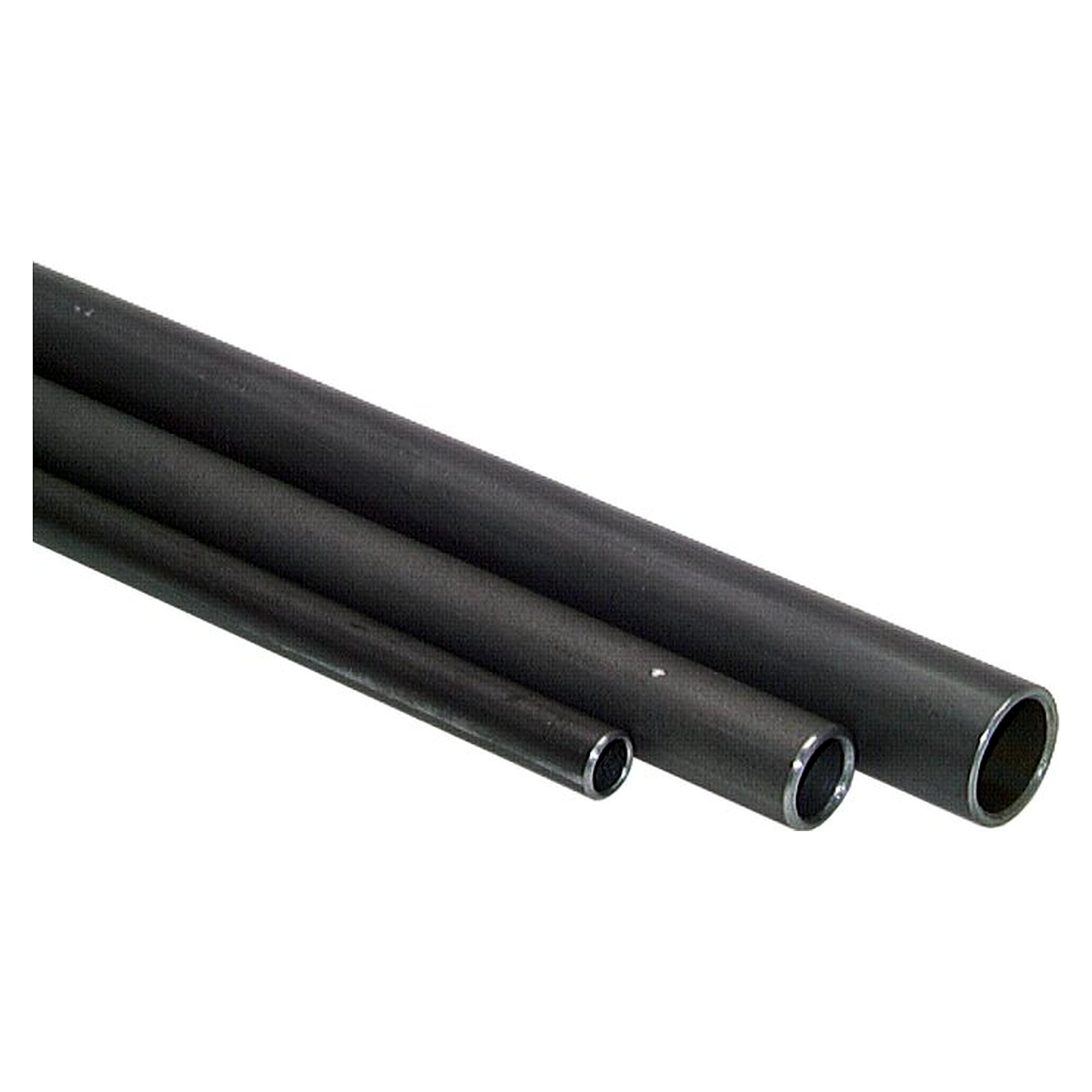 Gewinderohr 3/4", geschweißt schwarz, 26,9x2,65mm, Rohrdurchmesser (außen) 26,9 mm