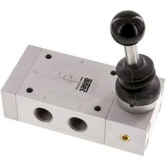 Airtec HR-12-320. 3/2-way hand lever valve, Detend, G 1/2", Standard