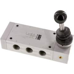 Airtec HR 12 520. 5/2-Wege Handhebelventil, Raste, G 1/2"
