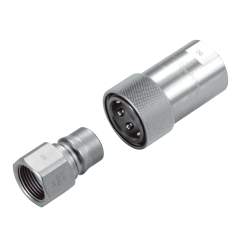 Nitto Kohki HSP DC Cupla. Schnellkupplung 2HP-DC, Steel, NBR