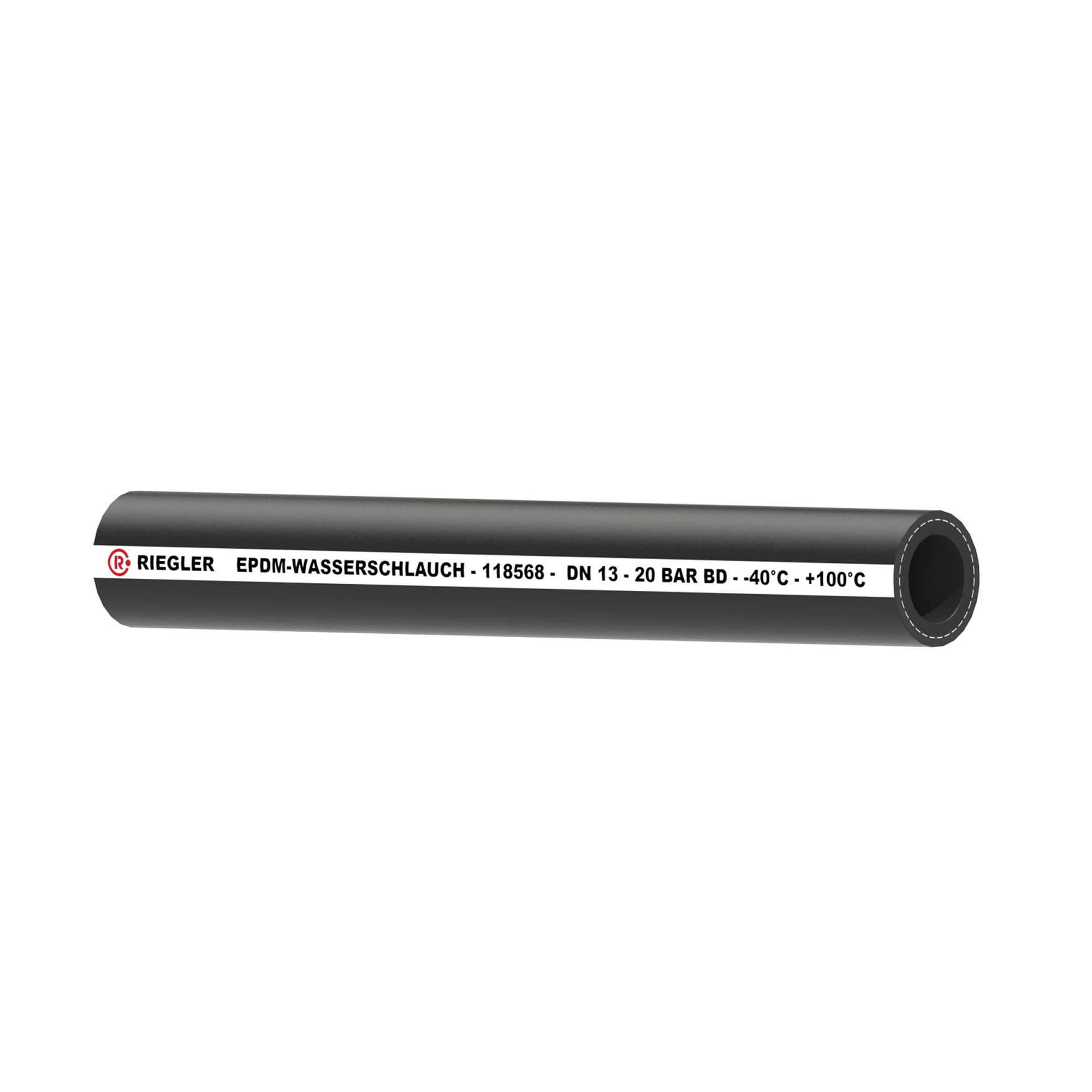 Industrieschlauch für Salz- und Heißwasser, EPDM - Riegler K2708
